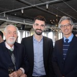 Leonel Rossi, Tiago Barbosa, da Flot, e Marco Ferraz, da Clia Abremar