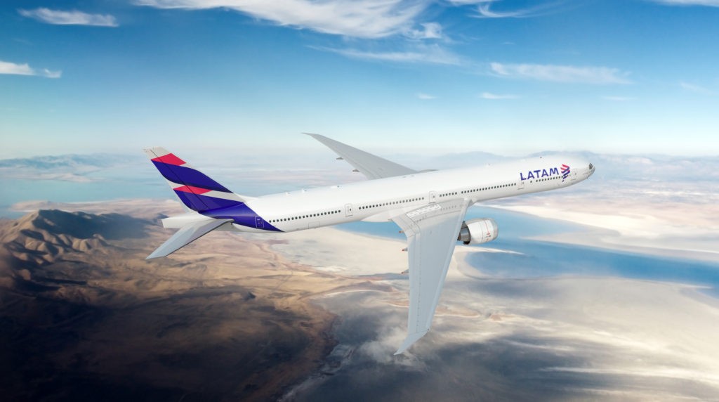 Latam retoma voos entre Guarulhos e Roma com 98% de ocupação 1 M3-INT-LTM_B777_Lateral01-1024x572