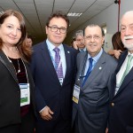 Magda Nassar, Vinicius Lumemrtz, Antonio Azevedo e Leonel Rossi