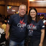 Michael Barkoczy, da ETS, e Carla Oliveira, do Bourbon Michael Barkoczy, da ETS, e Carla Oliveira, do Bourbon