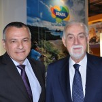 Mário Moysés com Leonel Rossi