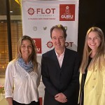 Renata Vuono, do Ministério do Turismo de Israel, Eduardo Barbosa da Flot e Patricia Schubert, da Emirates