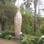Vaso mais alto do mundo com mais de 5 metros de altura e 555 quilos de peso nos jardins do Parque Santa Catarina