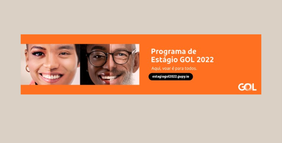 Gol abre inscrições para o Programa de Estágio 2022 1 unnamed
