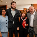 Jussara Haddad, do Consulado Americano, Thomaz Rossi e Lena Silva, da Decatur, e Ricardo Roman Jussara Haddad, do Consulado Americano, Thomaz Rossi e Lena Silva, da Decatur, e Ricardo Roman