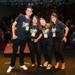 Felipe Cuadrado, Adriana Boeckh, Bruna Ferreira e Luana Vianna, da Abreu