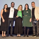 Equipe da Teresa Perez, com a premiada da Ski Travel on Demand Equipe da Teresa Perez, com a premiada da Ski Travel on Demand