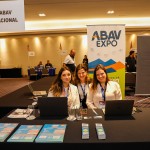 Lais Mosco, Mariana Alcorta e Priscila Perasolo, da Abav Nacional Lais Mosco, Mariana Alcorta e Priscila Perasolo, da Abav Nacional