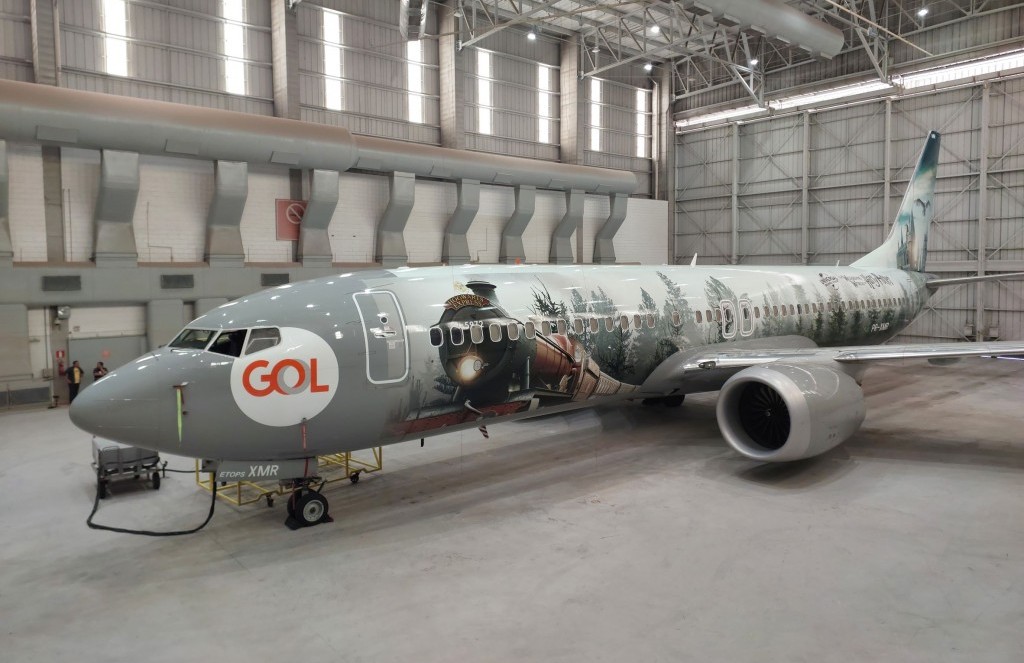 Gol e Universal fecham parceria inédita e lançam aeronave tematizada de Harry Potter 1 Aeronave HP