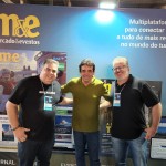 Artur Nascimento, gerente de Vendas Masterop, Adriano Queiroga, diretor do Festival de Turismo de Alagoas, e André Poletti, Paraná Turismo