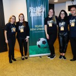 Débora Marques, Livia Izar, Crislaine Cavalcante, Gisele Souza e Fabio Feliciano, da Abreu