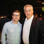 Bob Rossato, da ViajaNet, e Sylvio Ferraz, da CVC Corp Bob Rossato, da ViajaNet, e Sylvio Ferraz, da CVC Corp