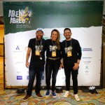 Luiz Junior, Janaina Vieira e Fabio Santos, da Abreu