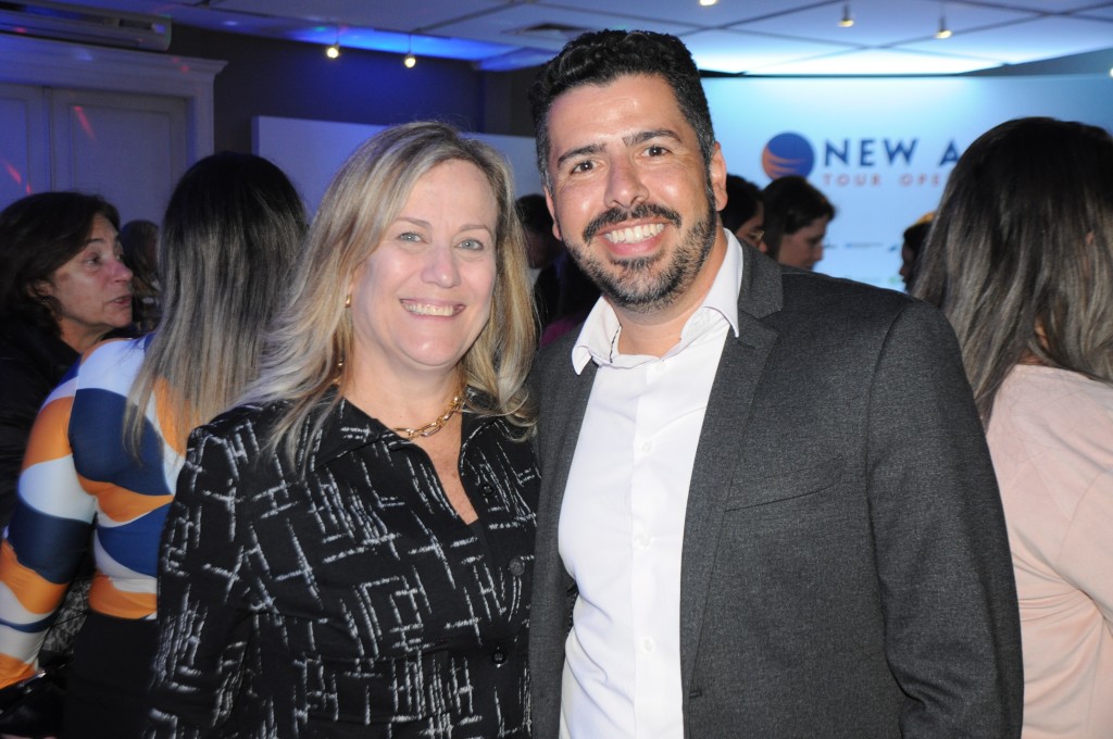 Cristiane Cortizo e Raphael de Lucca, da Copa