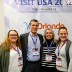 Márcia Santos, do Desenrolando Orlando, Patrick Yvars, do Visit Orlando, Claudia Duarte, da CDT Turismo, Laísa Marini, do Space Turismo Márcia Santos, do Desenrolando Orlando, Patrick Yvars, do Visit Orlando, Claudia Duarte, da CDT Turismo, Laísa Marini, do Space Turismo