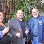 Flávia Antunes, da VIP Guest Brasil, Marcelo Michieletto, da Viaje Entre Iguais e Clóvis Casemiro, da IGLTA, 