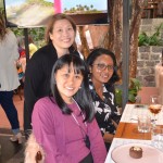 Andrea Kubo, da ViagensPromo, Jamielle Santos, da Trade Operadora e Ligia Sato, da Queensberry