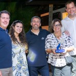 Daniel Bicudo e Giulliana Mesquita da Azul Viagens, com Adriana Barrios, representante da loja Azul Viagens de Belvedere, Ricardo Bezerra, da Azul e Rodrigo Galvão, do Transamérica Comandatuba Daniel Bicudo e Giulliana Mesquita da Azul Viagens, com Adriana Barrios, representante da loja Azul Viagens de Belvedere, Ricardo Bezerra, da Azul e Rodrigo Galvão, do Transamérica Comandatuba