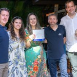 Daniel Bicudo e Giulliana Mesquita da Azul Viagens, com Ana Belmira Piacezzi Araújo, da agência homônima, Ricardo Bezerra da Azul e Rodrigo Galvão, do Transamérica Comandatuba Daniel Bicudo e Giulliana Mesquita da Azul Viagens, com Ana Belmira Piacezzi Araújo, da agência homônima, Ricardo Bezerra da Azul e Rodrigo Galvão, do Transamérica Comandatuba