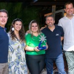 Daniel Bicudo e Giulliana Mesquita da Azul Viagens, com Jessica da Costa, da Magna Via Turismo, Ricardo Bezerra, da Azul e Rodrigo Galvão, do Transamérica Comandatuba Daniel Bicudo e Giulliana Mesquita da Azul Viagens, com Jessica da Costa, da Magna Via Turismo, Ricardo Bezerra, da Azul e Rodrigo Galvão, do Transamérica Comandatuba