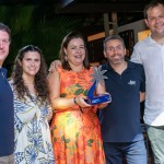 Daniel Bicudo e Giulliana Mesquita da Azul Viagens, com Josiane Alves, da Visto Tur, Ricardo Bezerra, da Azul e Rodrigo Galvão, do Transamérica Comandatuba Daniel Bicudo e Giulliana Mesquita da Azul Viagens, com Josiane Alves, da Visto Tur, Ricardo Bezerra, da Azul e Rodrigo Galvão, do Transamérica Comandatuba