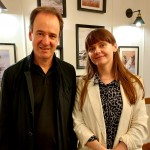 Eduardo Barbosa, diretor da Flot Viagens, e Monika Jagietto, representante da  Prefitura de Cracóvia