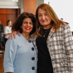 Jussara Haddad, do Consulado Americano, e Magda Nassar, presidente da Abav Nacional Jussara Haddad, do Consulado Americano, e Magda Nassar, presidente da Abav Nacional