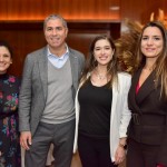 Leila Melo, Dario Rustico, Cintia Carlotti e Caroline Passos, da Costa Cruzeiros Leila Melo, Dario Rustico, Cintia Carlotti e Caroline Passos, da Costa Cruzeiros
