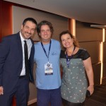 Ignacio Palacios, da MSC com Arthur Minniti e Lucia Minniti, da Viagem Acessível