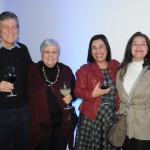 Maria Cândida e Mauro José, da CSM Turismo, Elaine Spirlandeli, da New Age, e Luciane Giglio, do Ponto Alto