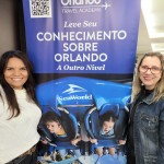 Patrícia Sabbadin, VipClass, e Adriana Cunha, Ideal Turismo