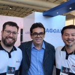 Renato Alves, Adriano Queiroga e Valter Onishi