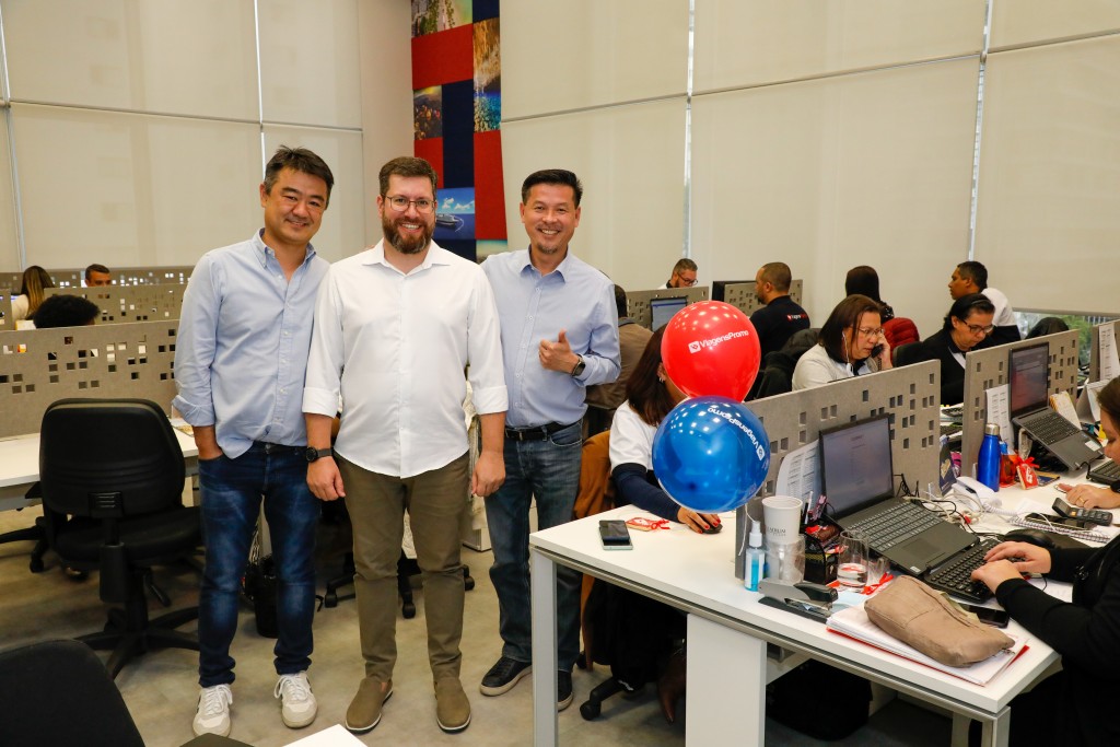 ViagensPromo triplica oferta de produtos para o segundo semestre 1 Renato Kido, Renato Alves e Walter Onishi, da Viagens Promo