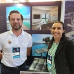 Rodrigo Ricciardi. gerente de Contas. Edla Santos, assistente comercial Accor