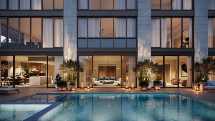 Rosewood Residences Beverly Hills_Living Room