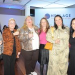 Valeria Di Giandomenico, da VG Viagens, Vania Schafer, da VC Turismo, com Rosani Aguiar, Vivian Bertachini, Elisangela Corsi e Renata Yano, da New Age