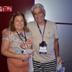 Vanderlei e Silvia Silveira, da Casa do Agente