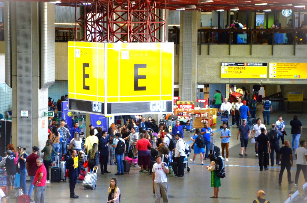 aeroporto guarulhos eric ribeiro airport passageiro Guarulhos recebe 6,5 milhões de passageiros no primeiro bimestre de 2023