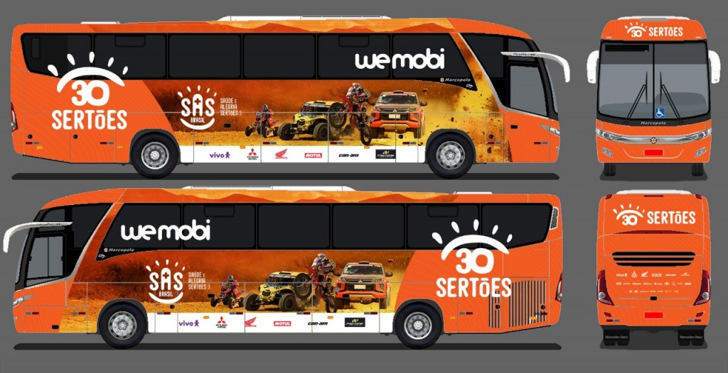Wemobi apoia e transporta equipe da 30ª edição do Rally dos Sertões link