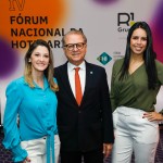Ana Paula Rodrigues, Orlando de Souza e Priscila Bibiano, do FOHB