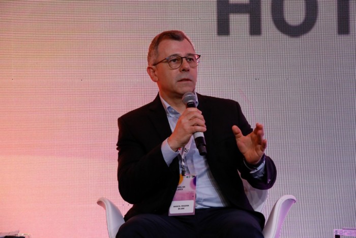 IV Fórum Nacional de Hotelaria: "Tarifas dinâmicas vêm para ficar", afirmam especialistas 2 Marcel Frigeira, da IBM (Foto: Eric Ribeiro)