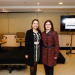 Keila Moreira, da Unedestinos, e Elenice Zaparoli, do Visite São Paulo
