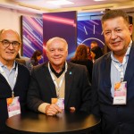 Diogo Canteras, do Hotel Invest, Manuel Gama, da Travel In, e Alexandre Sampaio, da FBHA