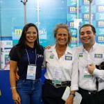 Alana Silva, da BBC Eventos, Mari Masgrau e Pedro Menezes, do M&E