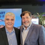 Alfredo Lopes, presidente  Hoteis- Rio, e Sérgio Ricardo de Almeida,  presidente da TuruRio