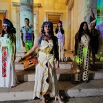 Altivez e elegância  no desfile que teve como palco as escadarias do Museu da Cidade de Manaus