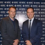 André Allegre, da CVC e Adrian Ursilli, da MSC André Allegre, da CVC e Adrian Ursilli, da MSC