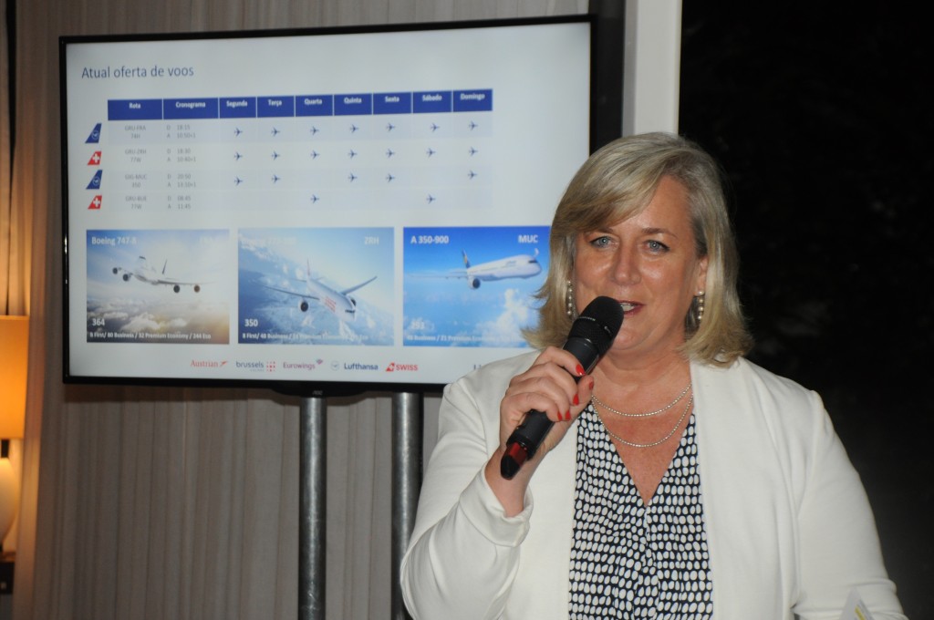 VisitBerlin comemora retomada das atividades de promoção no Brasil; veja fotos Annette Taeuber, da Lufthansa