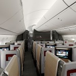 Classe executiva estará presente no B787