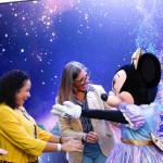 Barbara Modenesi e Deborah Baldin, com Minnie Mouse Barbara Modenesi e Deborah Baldin, com Minnie Mouse